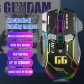 G6 Black Wired Mechanical Mouse Macro Programming RGB Dazzling Luminescent Computer Laptop Esports Game PUBG Mouse